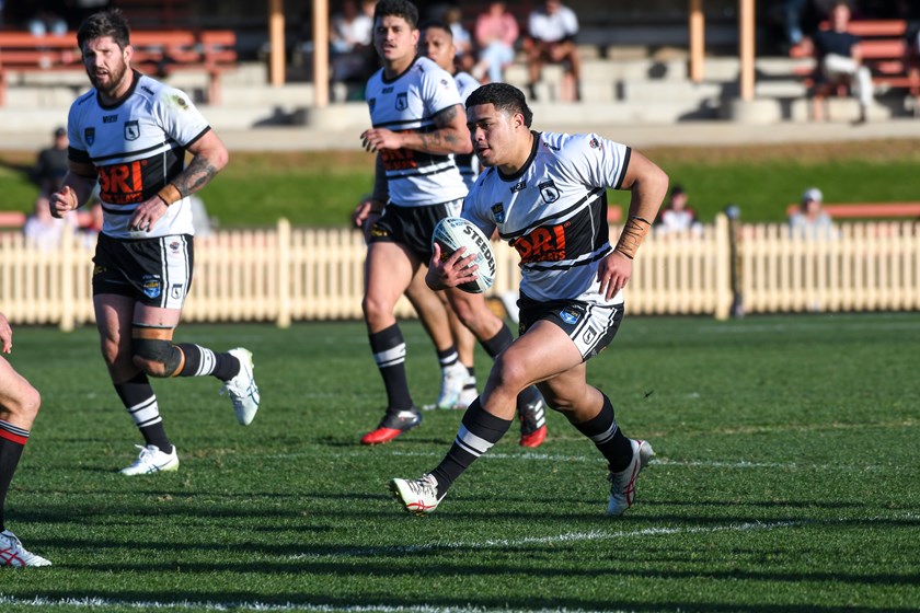 Faagutu making his NSW Cup debut last weekend 