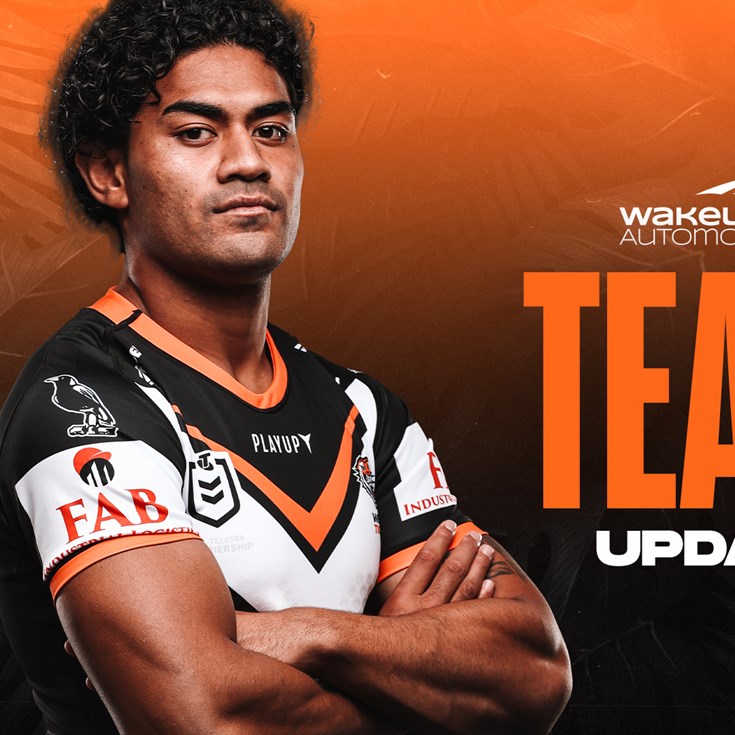 Team Update: Round 19 vs Sharks