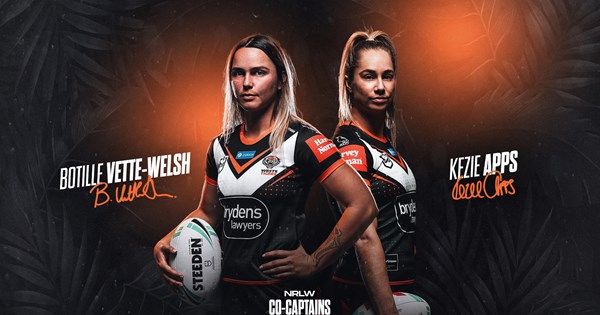 Wests Tigers announce NRL co-captains ahead of inaugural season | Wests ...