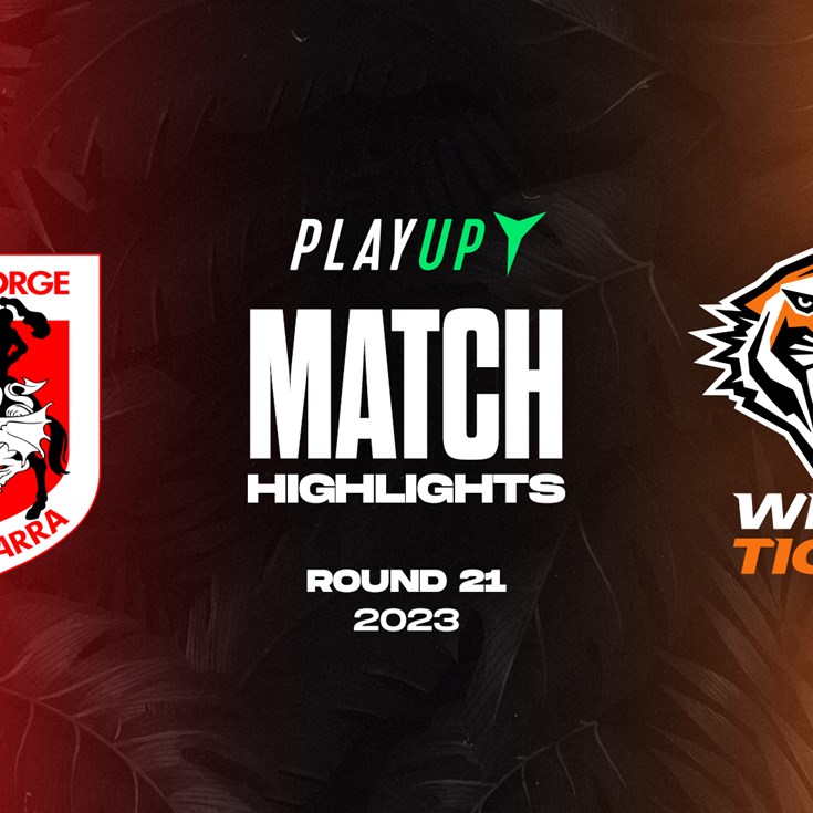 Match Highlights: NRL Round 21 vs Dragons