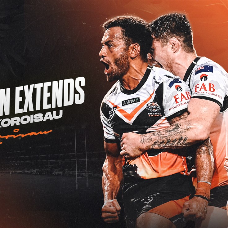 Koroisau named Wests Tigers captain for 2023 NRL season