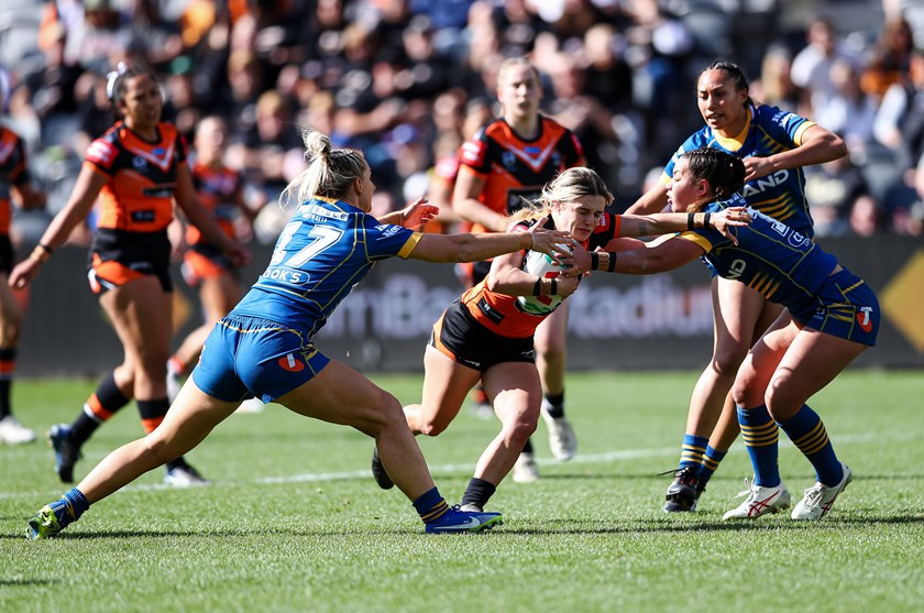 Prior causing havoc through the middle on debut against the Eels