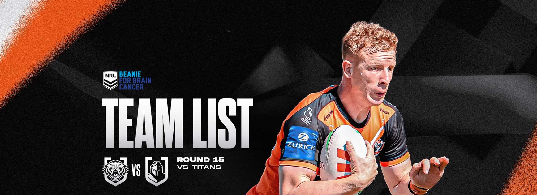 Team List: NRL Round 15 vs Titans