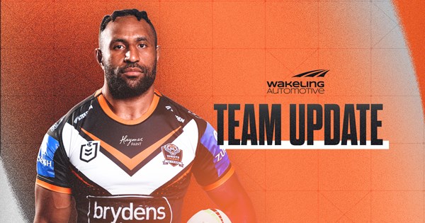 Team Update: Round 15 vs Titans