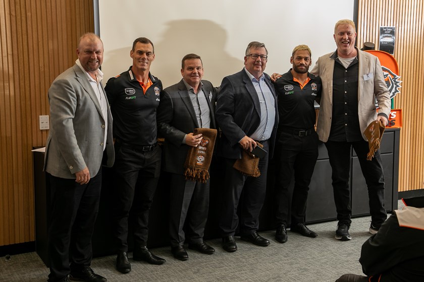 Foundation 13 Members with Api Koroisau, John Morris and Shaun Mielekamp