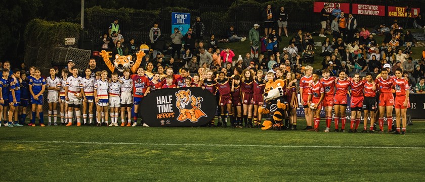 Half Time Heroes at Campbelltown Sports Stadium