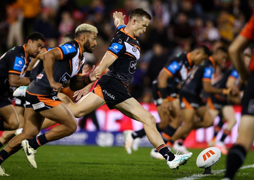 Alex Lobb plays against his former team the Dragons at WIN Stadium Wollongong