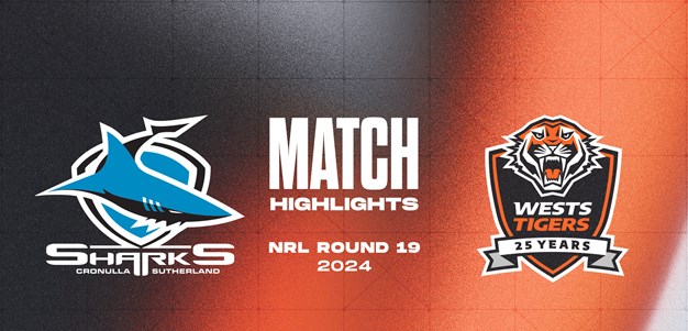 Match Highlights: Round 19 vs Sharks