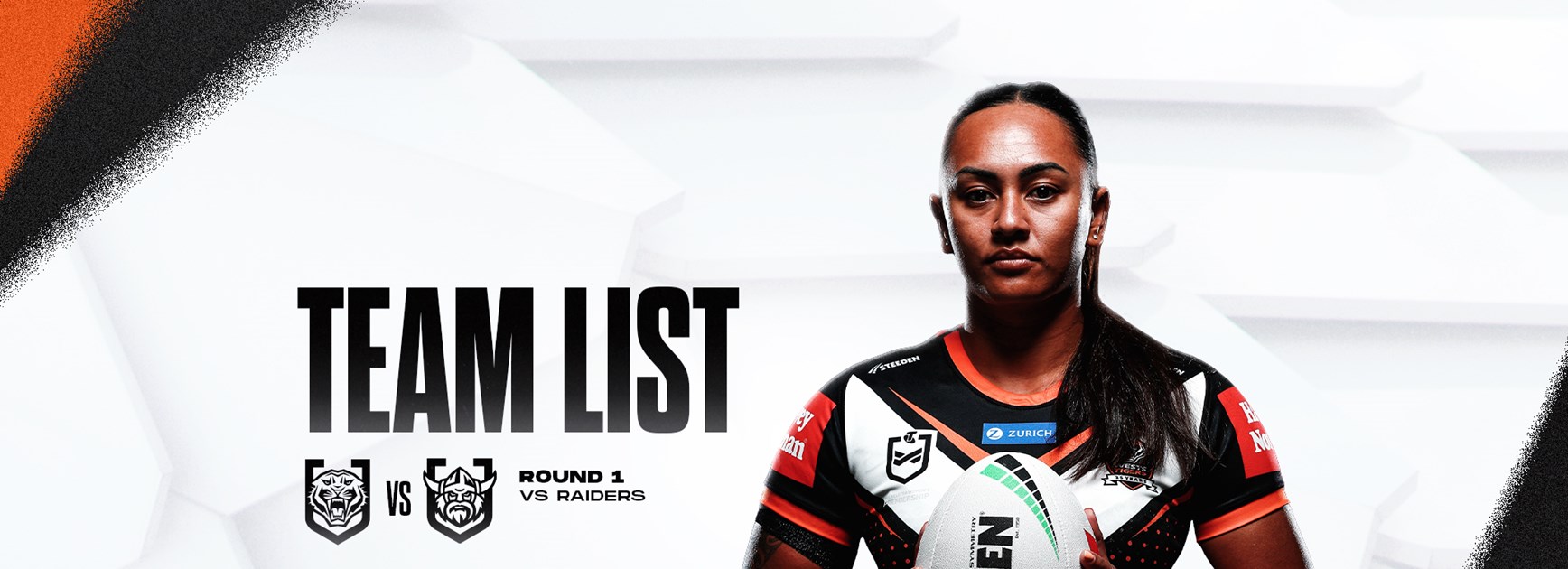 Team List: NRLW Round 1 vs Raiders