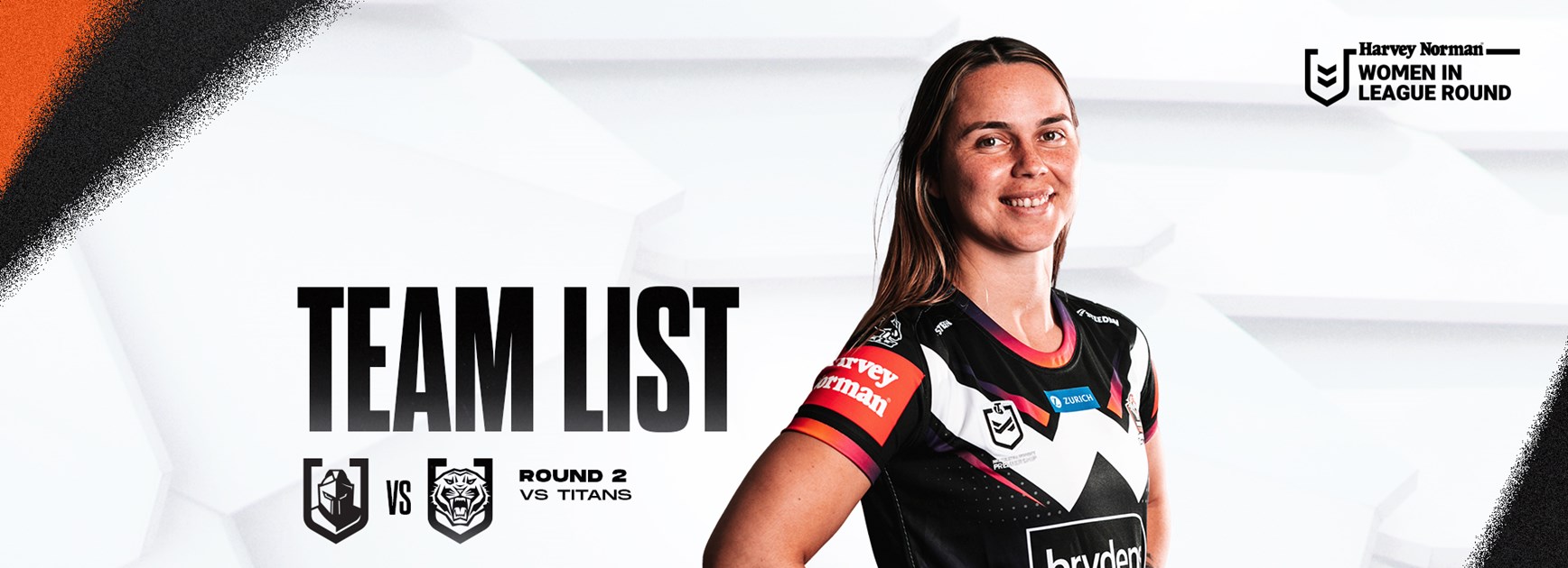 Team List: NRLW Round 2 vs Titans