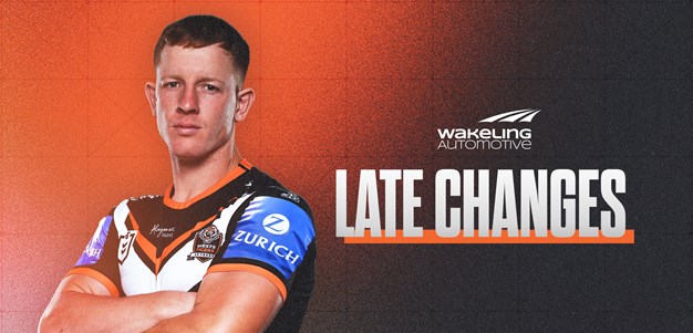 Late Changes: Round 22 vs Cowboys