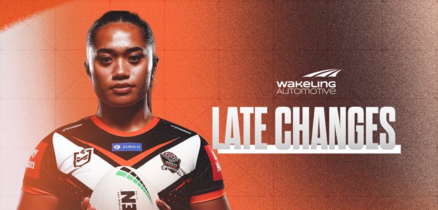 Late Changes: NRLW Round 2 vs Titans