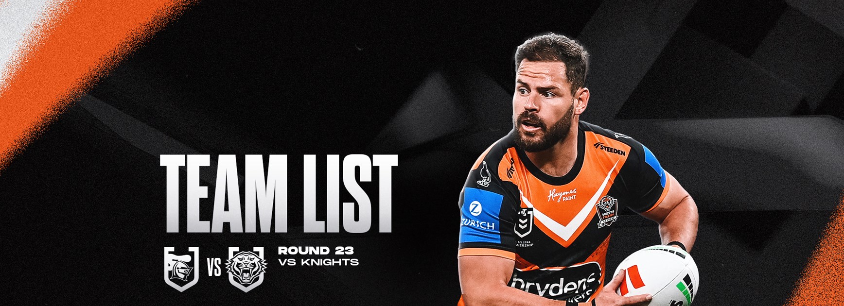 Team List: NRL Round 23 vs Knights