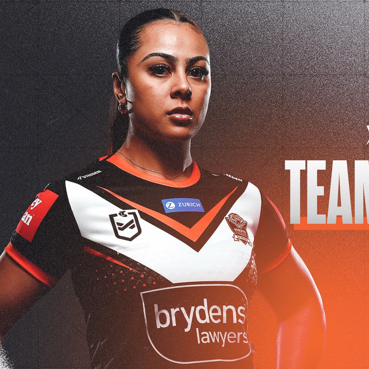 Team Update: NRLW Round 3 vs Roosters