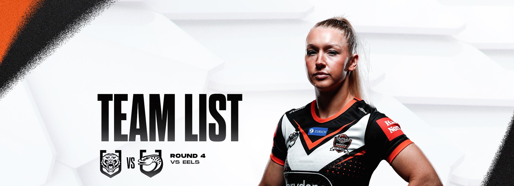 Team List: NRLW Round 4 vs Eels