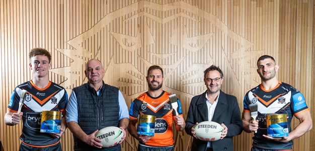 Wests Tigers add Haymes Paint to jersey