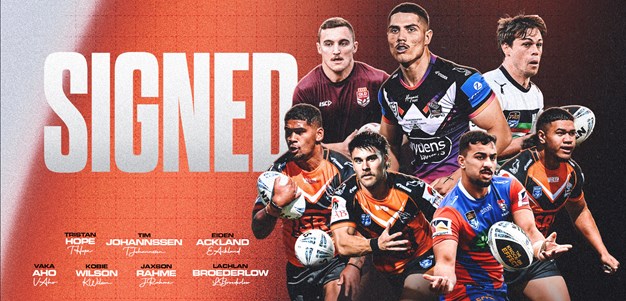 Wests Tigers bolster roster with seven new signings