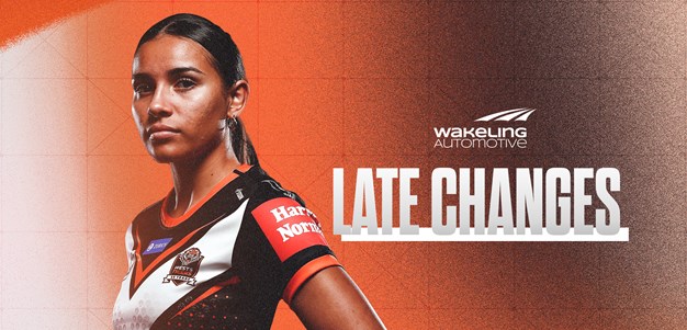 Late Changes: NRLW Round 5 vs Broncos