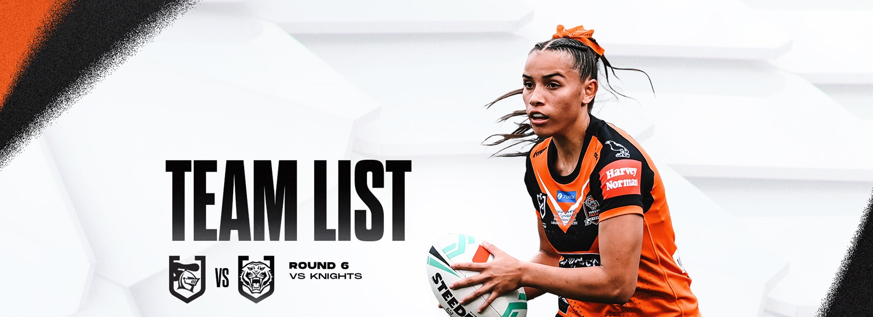 Team List: NRLW Round 6 vs Knights