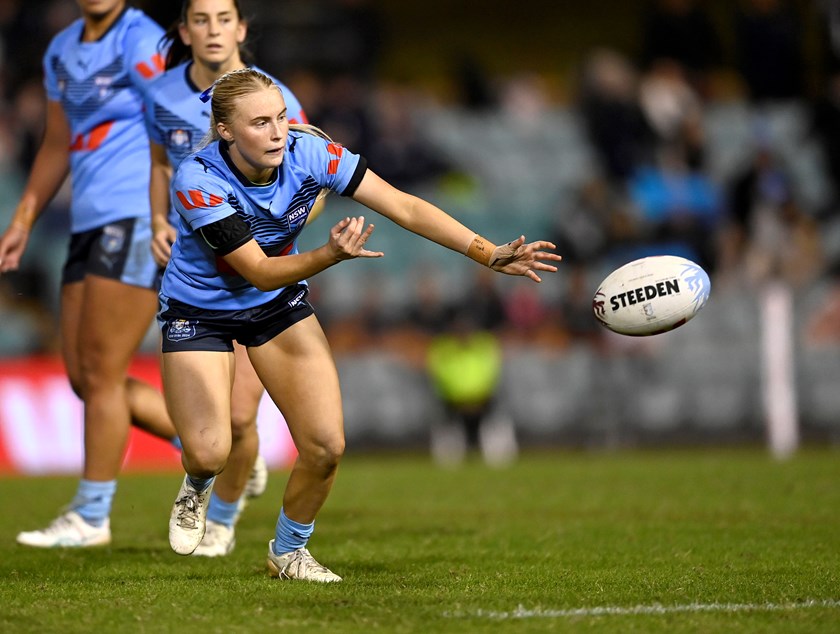 Chelsea Savill representing NSW U19s earlier this year