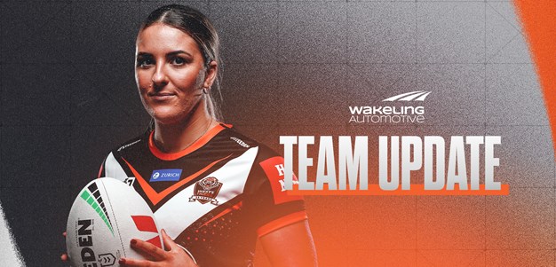 Team Update: NRLW Round 7 vs Cowboys