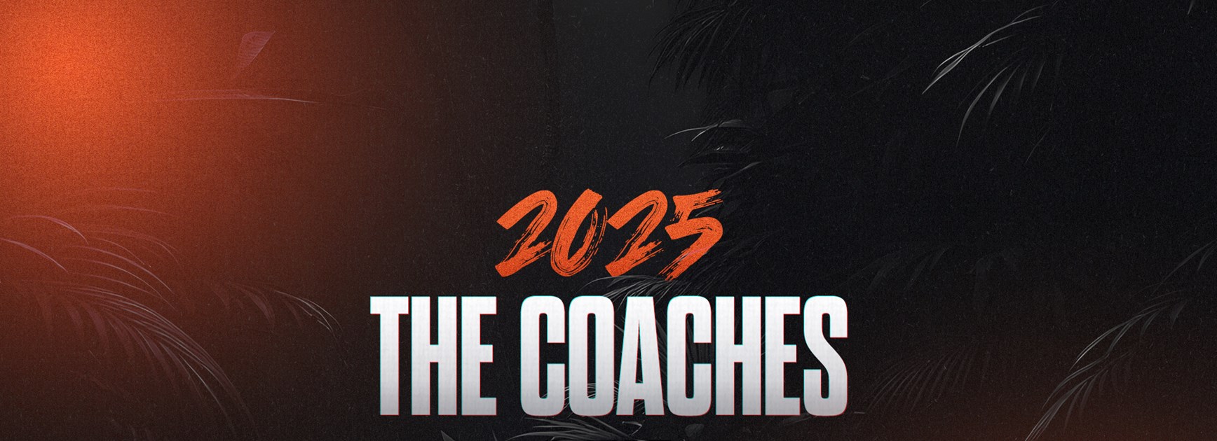 Coaches confirmed for 2025