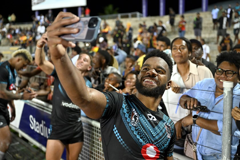 Turuva in Suva after Pac Champs match against PNG