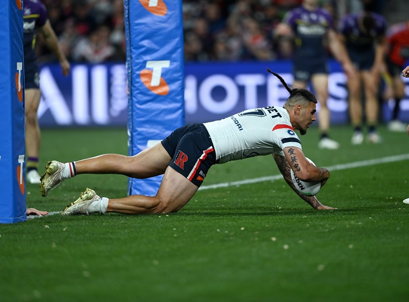 Try time for Terrell in 2024 prelim final against the Storm 