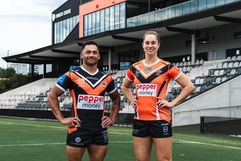 Api Koroisau and Kezie Apps in the new-look jerseys for 2025