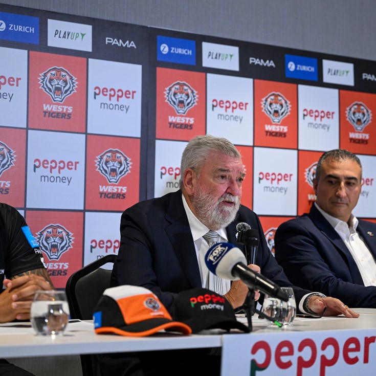 Wests Tigers and Pepper Money make ‘real statement’ at launch event