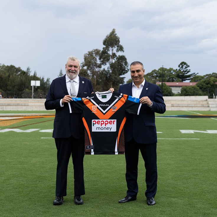 A new look for Wests Tigers