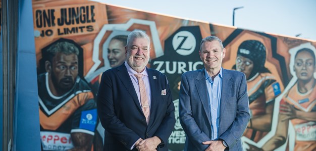 Wests Tigers sign Zurich Australia to long-term partnership