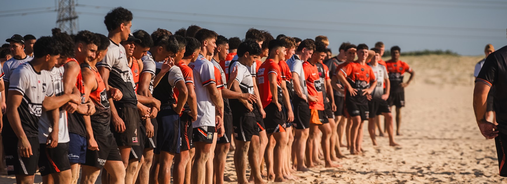 Pathways players at last year's Wanda Sand Dunes session.