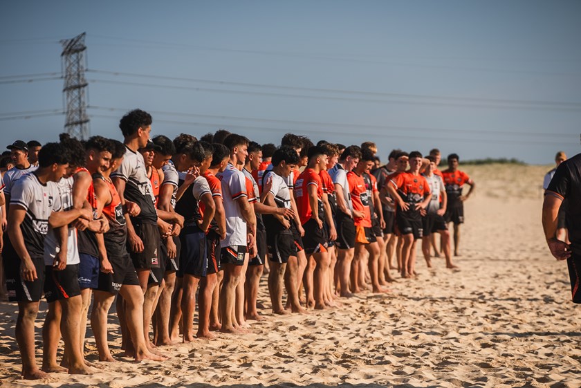 Pathways players at last year's Wanda Sand Dunes session.