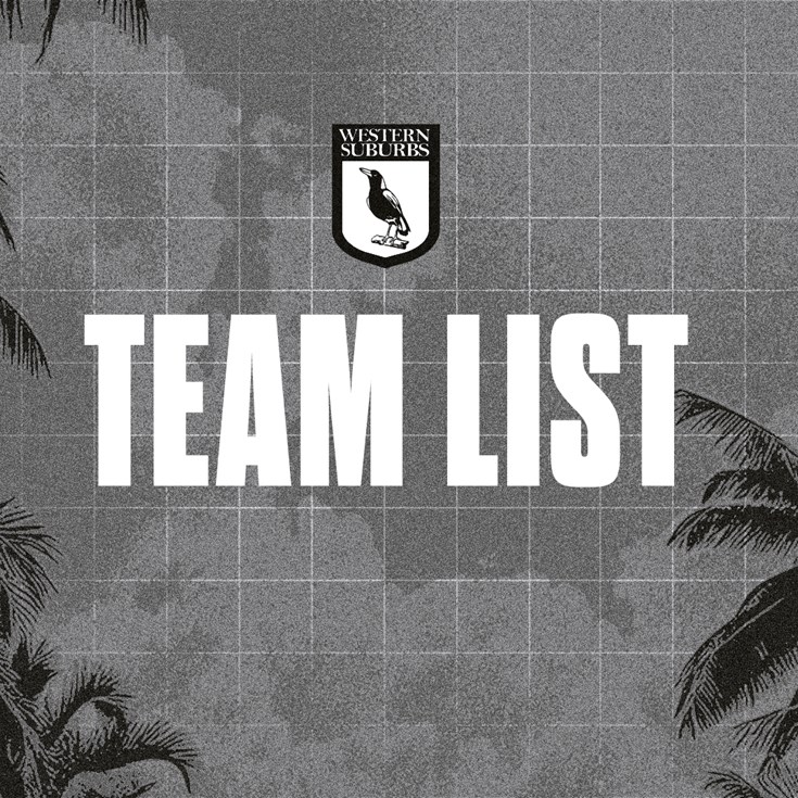 Team List: NSW Cup Round 4 vs Warriors